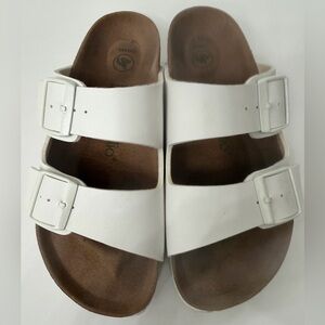 Papillio by Birkenstock platform White Vegan Size 39 Sandals